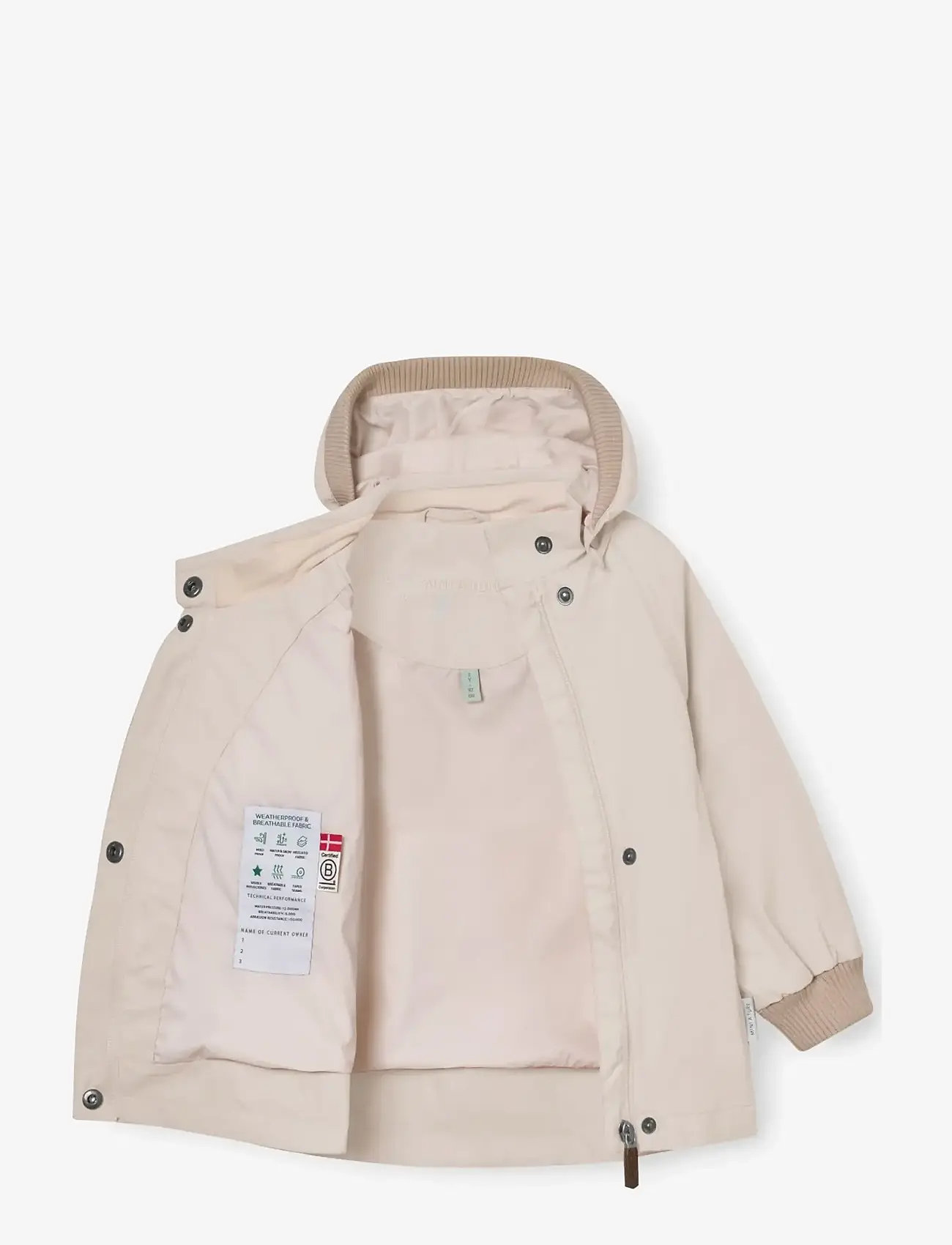 MINI A TURE - MATWAI jacket. GRS - anorakid - sandshell - 3