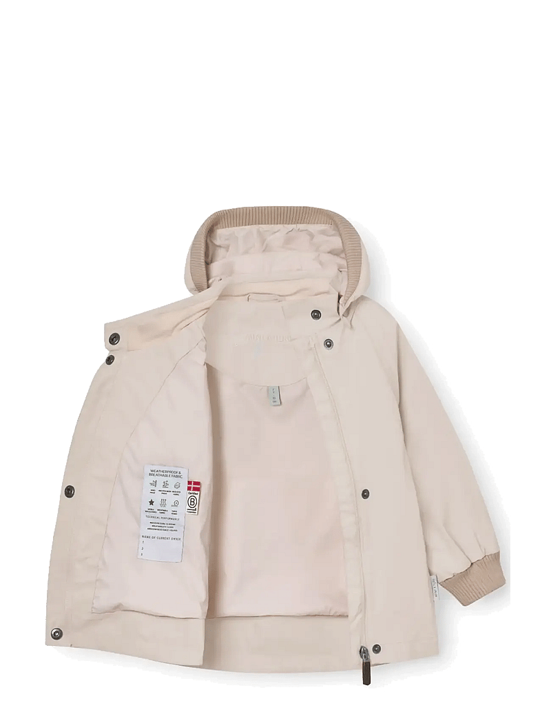 MINI A TURE - MATWAI jacket. GRS - anorakid - sandshell - 3