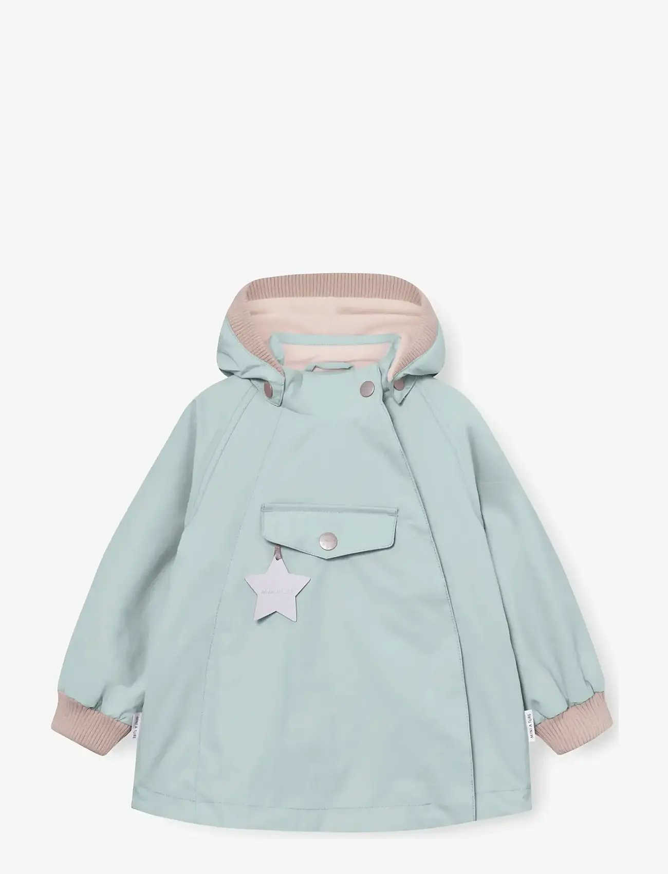 MINI A TURE - MATWAI fleece lined jacket. GRS - anorakid - cloud blue - 0