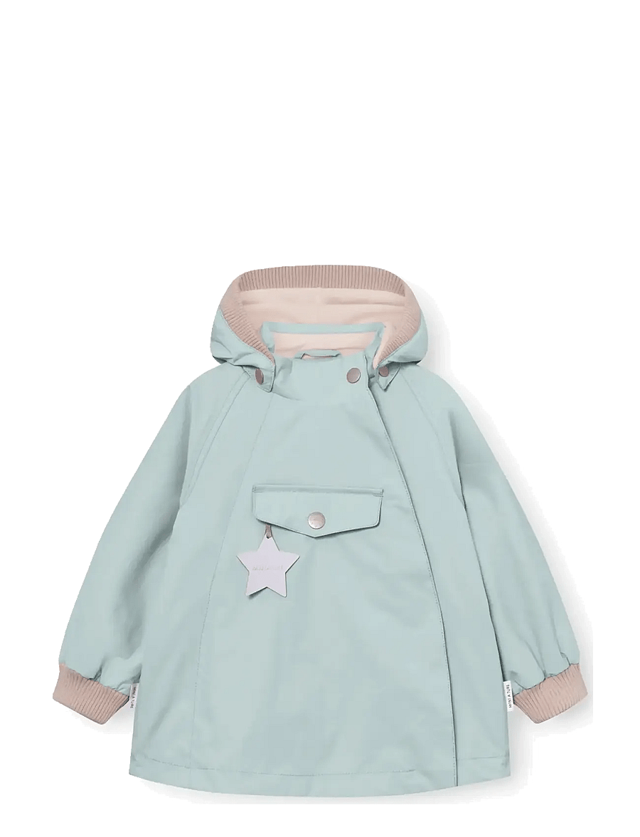 MINI A TURE - MATWAI fleece lined jacket. GRS - anorakker - cloud blue - 0