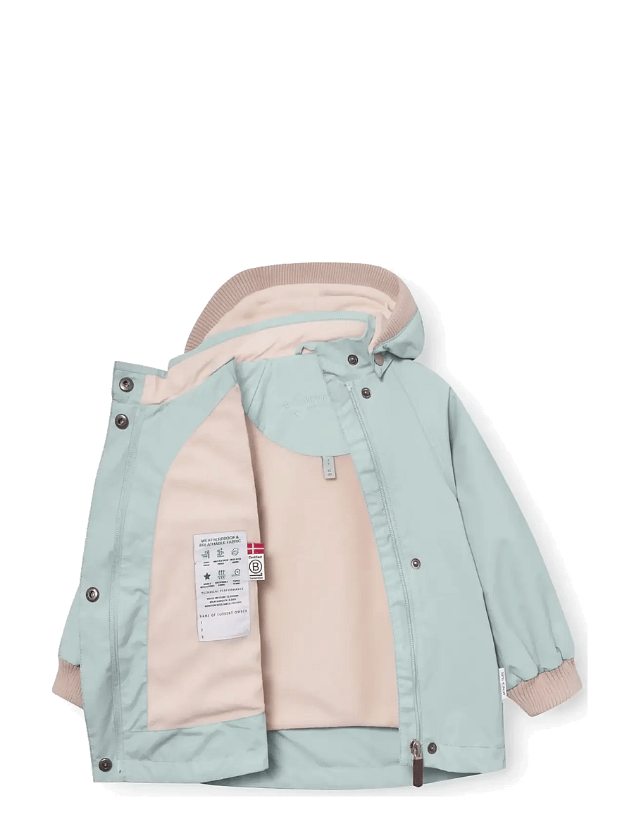 MINI A TURE - MATWAI fleece lined jacket. GRS - anorakker - cloud blue - 2