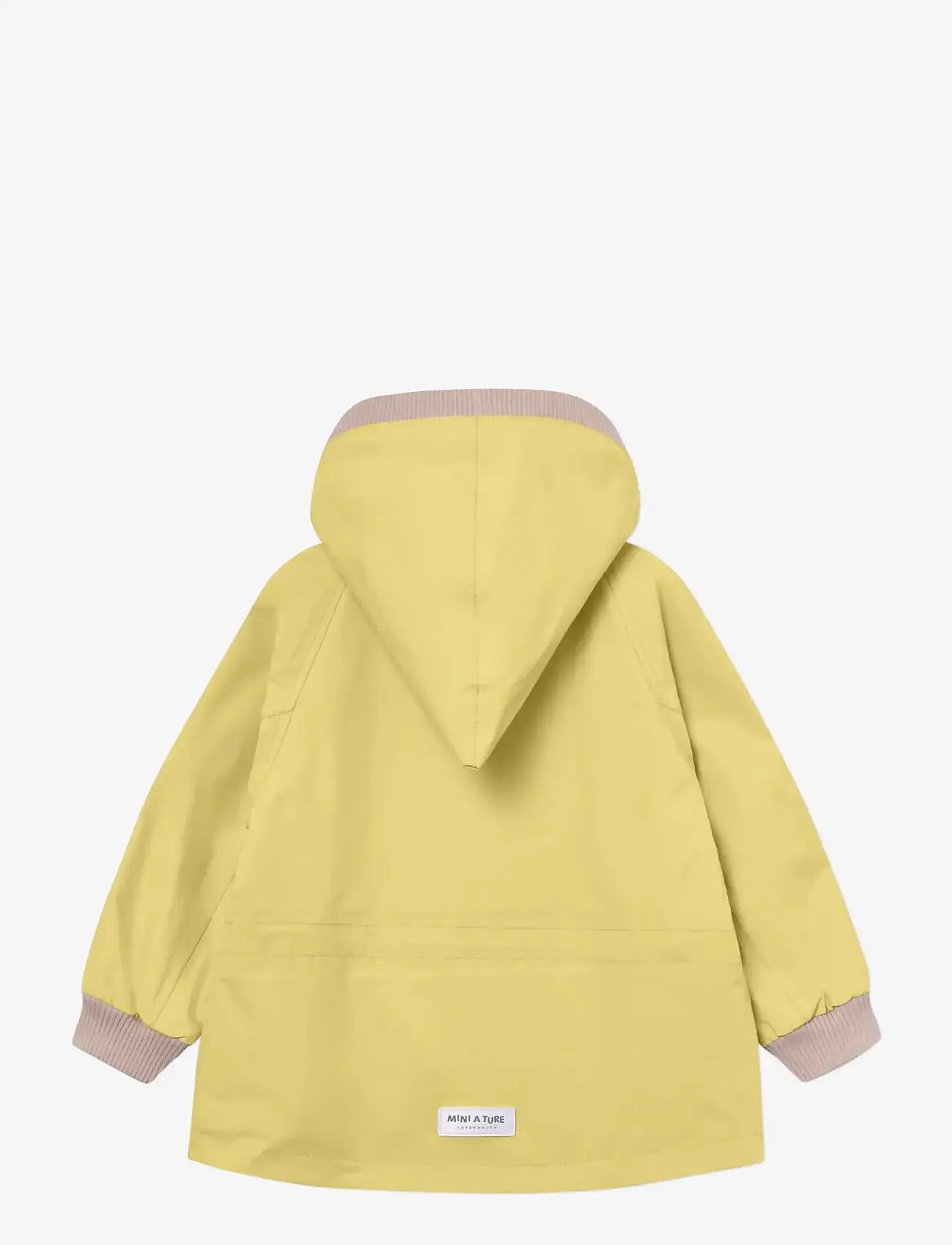 MINI A TURE - MATWAI fleece lined jacket. GRS - anorakker - dusky citron - 1