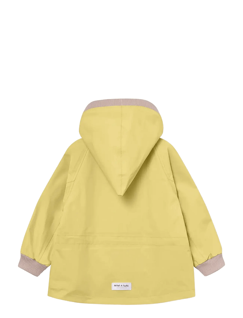MINI A TURE - MATWAI fleece lined jacket. GRS - anorakker - dusky citron - 1