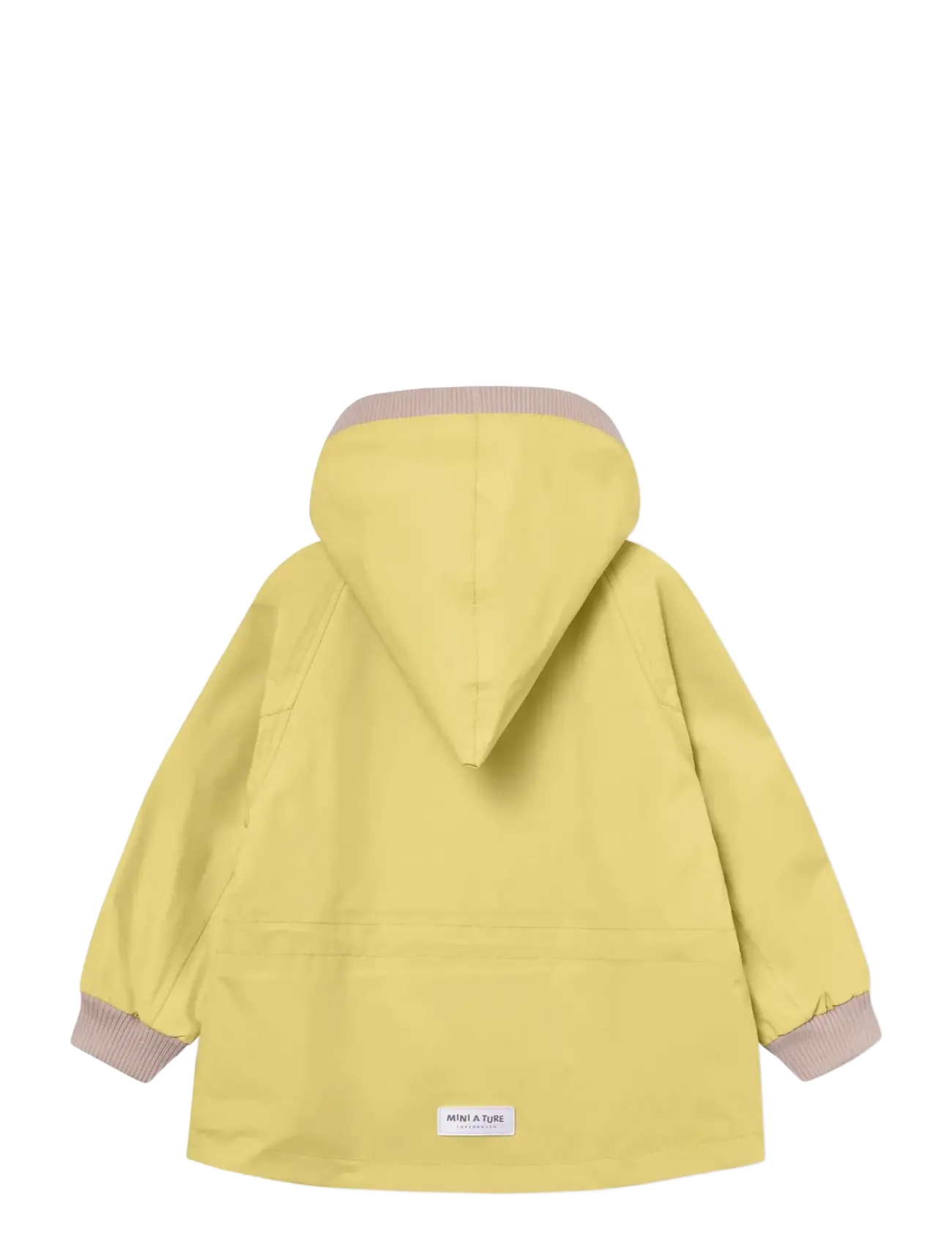 MINI A TURE - MATWAI fleece lined jacket. GRS - anoraks - dusky citron - 1