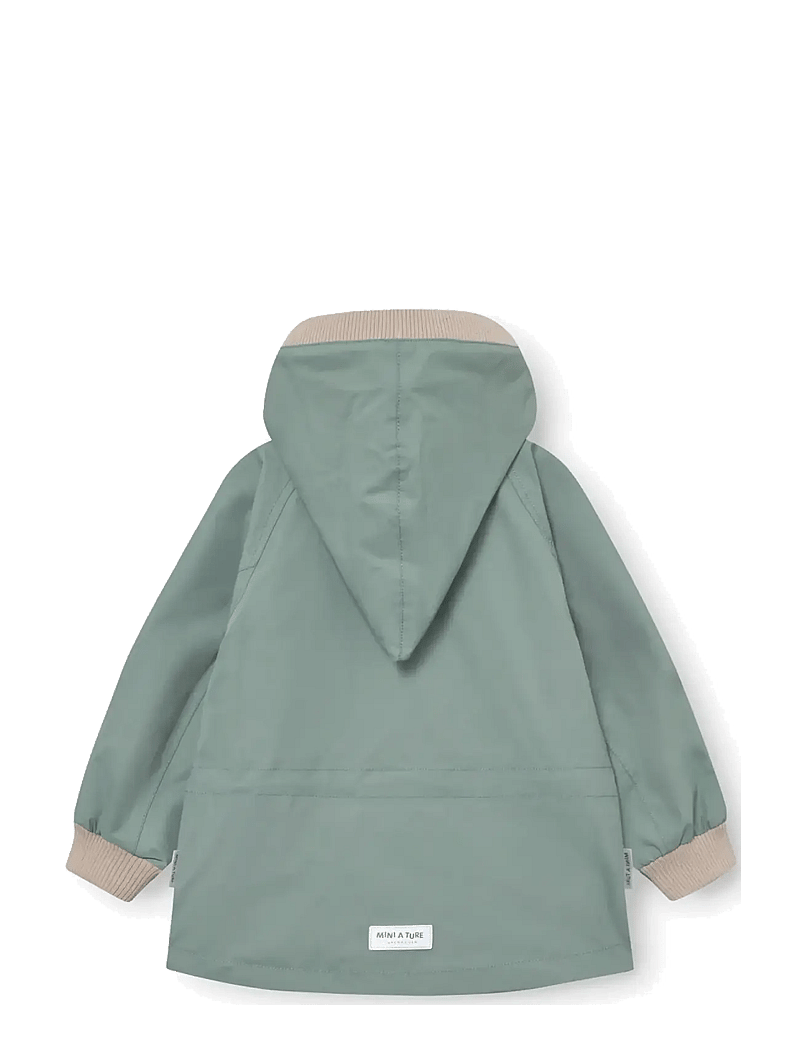 MINI A TURE - MATWAI fleece lined jacket. GRS - anorakker - granite green - 1