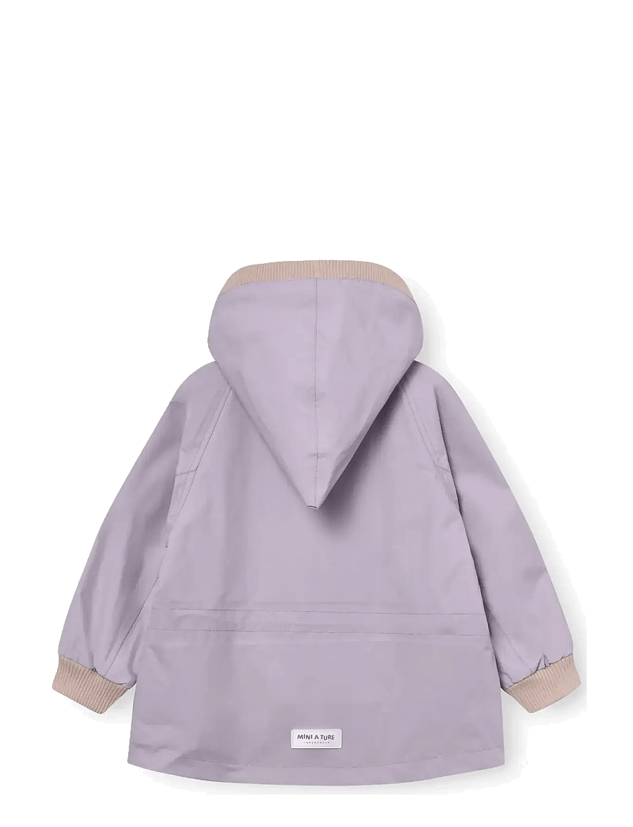 MINI A TURE - MATWAI fleece lined jacket. GRS - anoraks - minimal lilac - 1