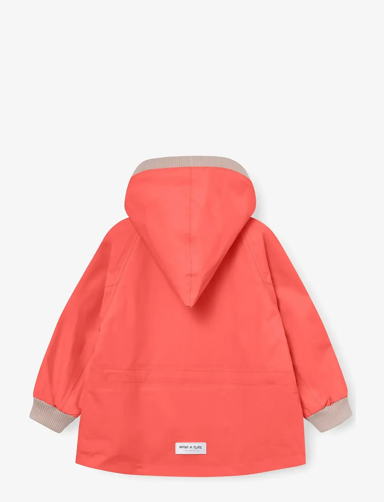 MINI A TURE - MATWAI fleece lined jacket. GRS - anoraks - paprika red - 1