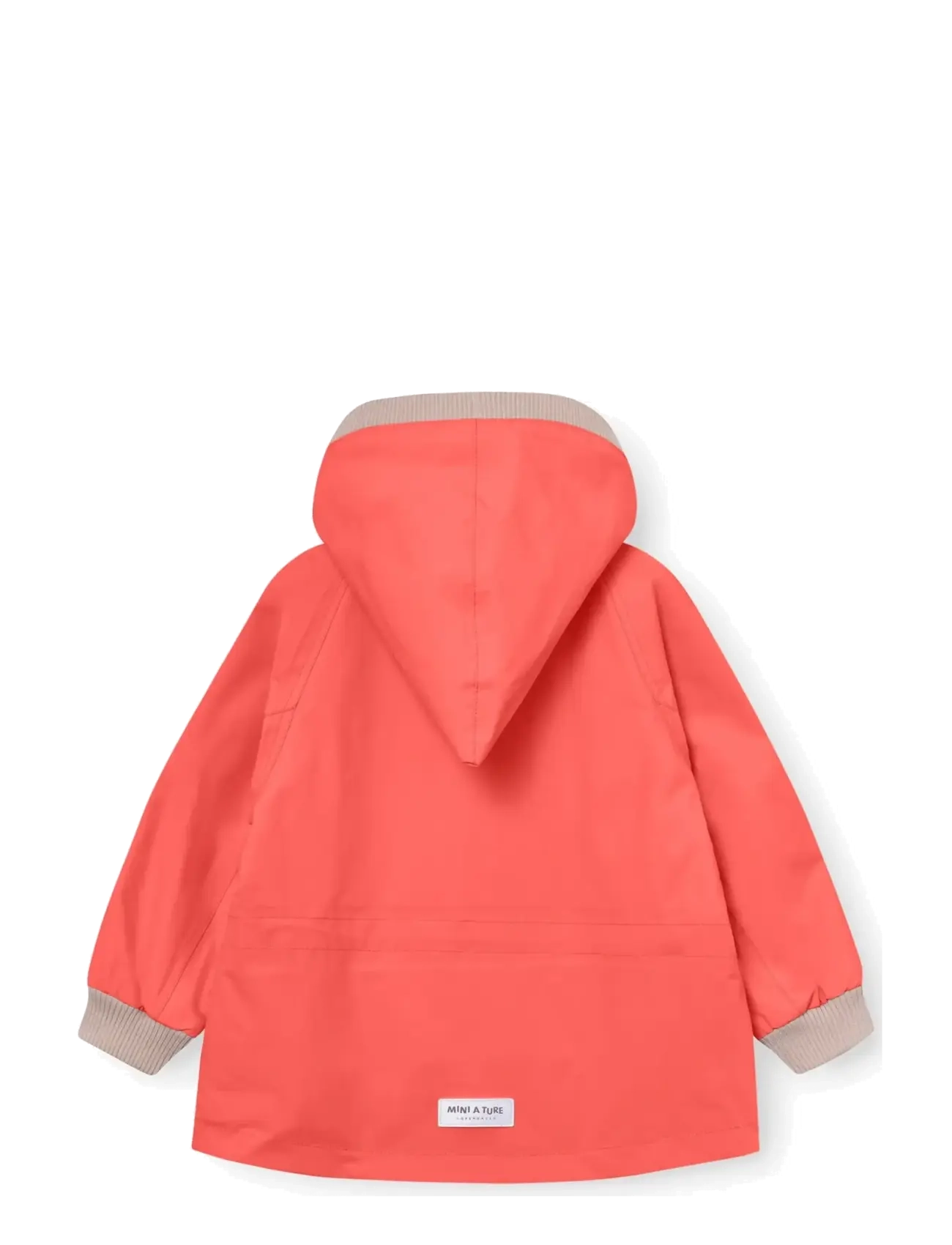 MINI A TURE - MATWAI fleece lined jacket. GRS - anorakker - paprika red - 1