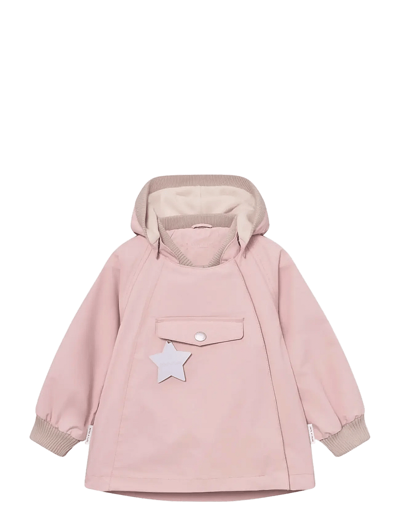 MINI A TURE - MATWAI fleece lined jacket. GRS - anorakid - rose smoke - 0