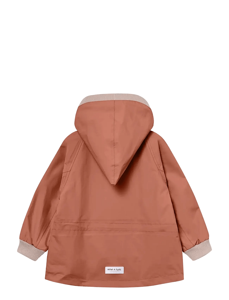 MINI A TURE - MATWAI fleece lined jacket. GRS - anorakker - rustic brown - 1