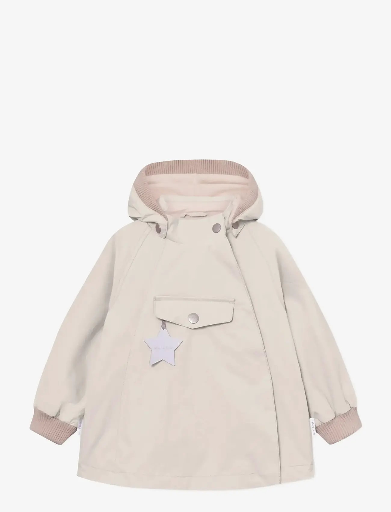 MINI A TURE - MATWAI fleece lined jacket. GRS - anorakker - sandshell - 0