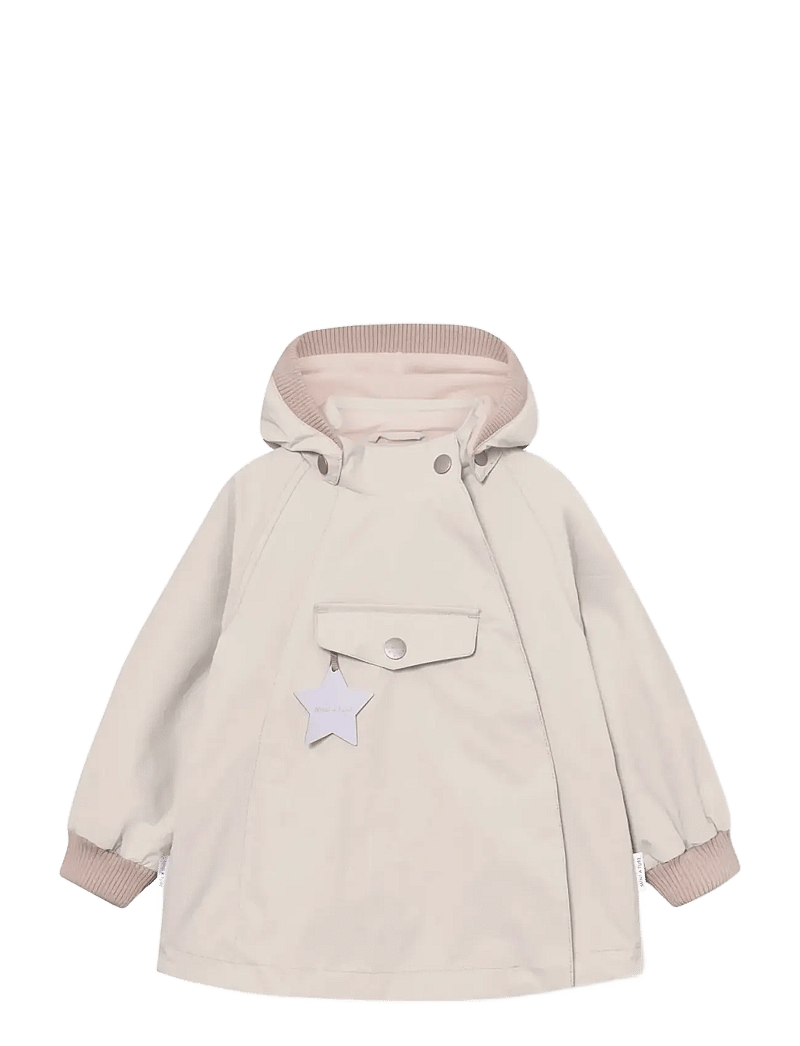 MINI A TURE - MATWAI fleece lined jacket. GRS - anorakker - sandshell - 0