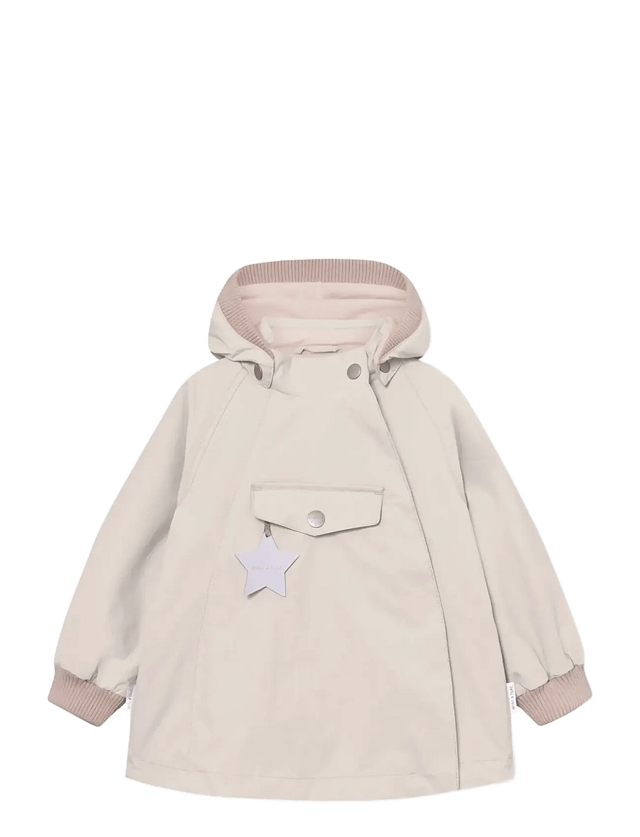 MINI A TURE - MATWAI fleece lined jacket. GRS - anoraks - sandshell - 0