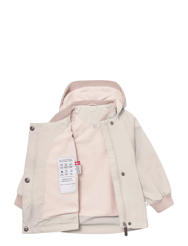 MINI A TURE - MATWAI fleece lined jacket. GRS - anorakker - sandshell - 2