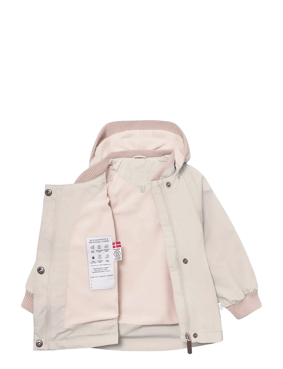 MINI A TURE - MATWAI fleece lined jacket. GRS - anoraks - sandshell - 2