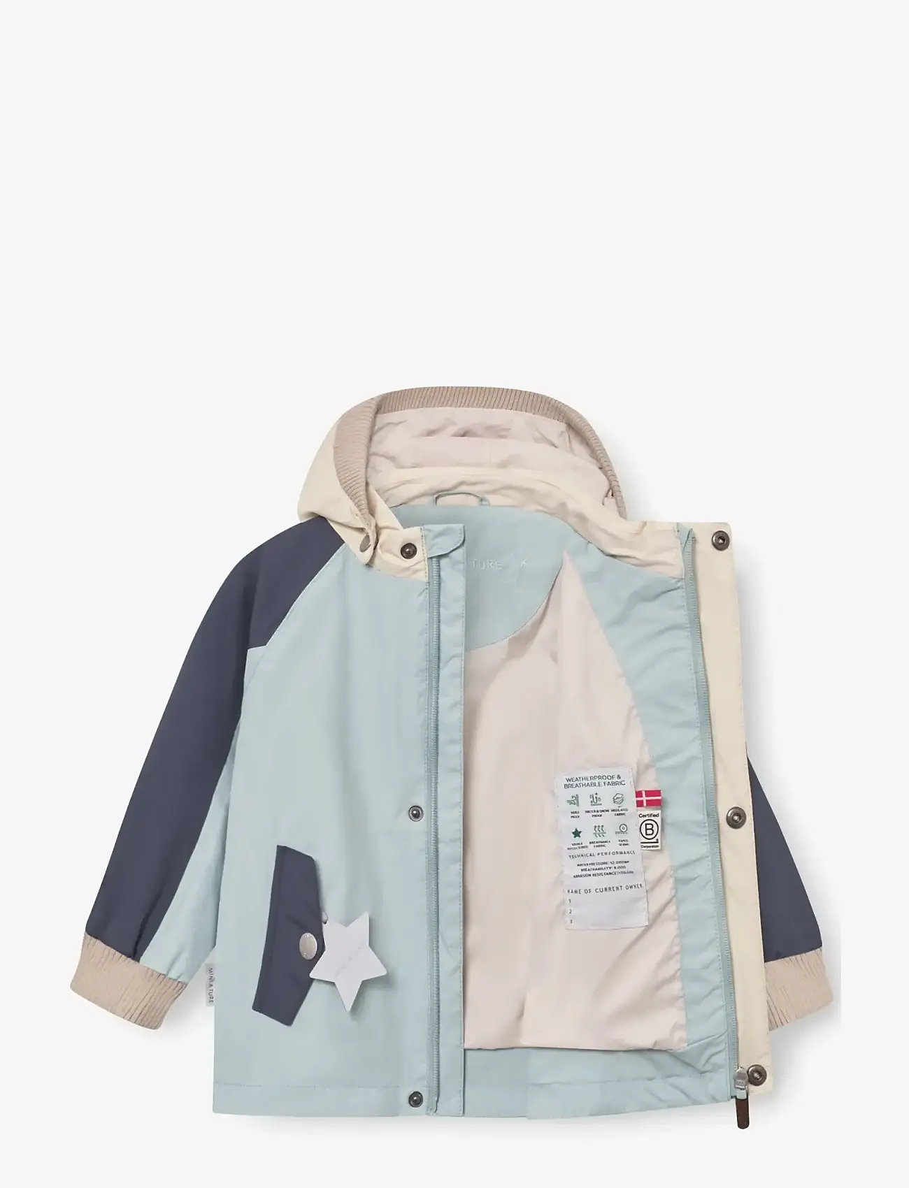 MINI A TURE - MATWALLY jacket. GRS - cloud blue col. b. - 3