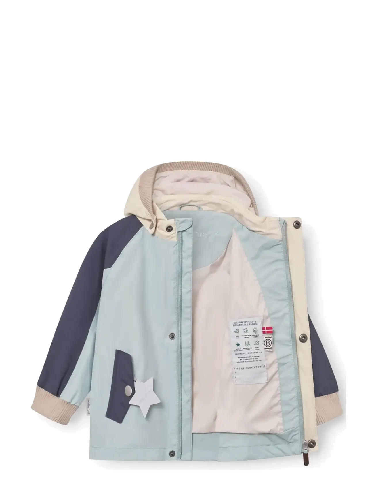 MINI A TURE - MATWALLY jacket. GRS - windjacken - cloud blue col. b. - 3