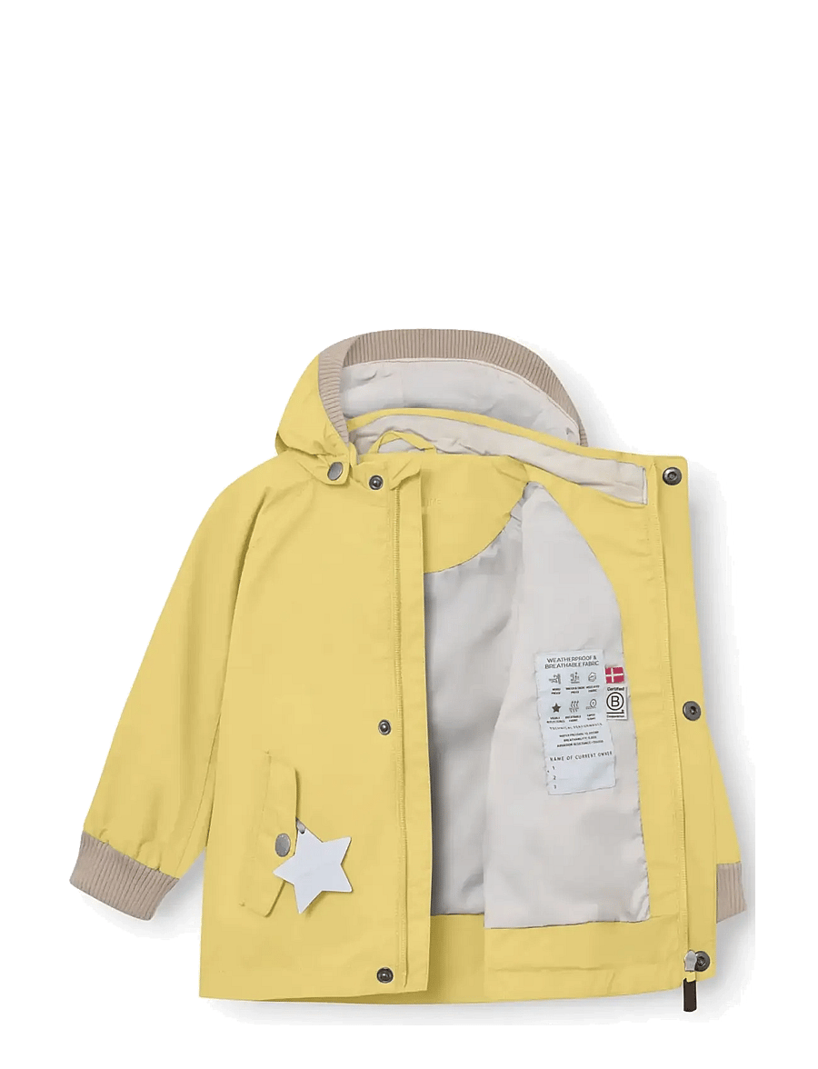 MINI A TURE - MATWALLY jacket. GRS - windjacken - dusky citron - 2