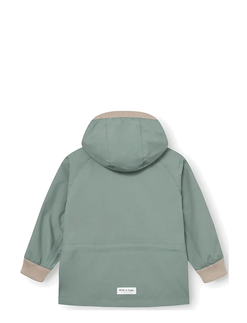 MINI A TURE - MATWALLY jacket. GRS - vindjakker - granite green - 1