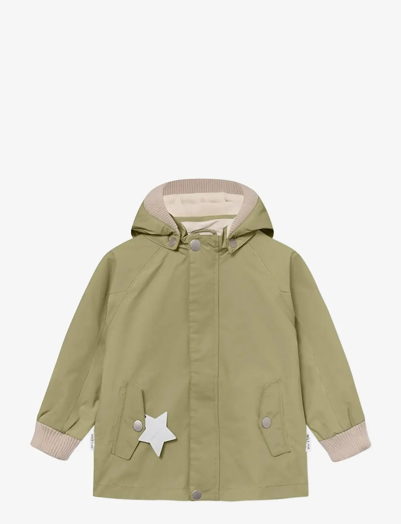 MINI A TURE - MATWALLY fleece lined jacket. GRS - vinterjakker - boa green - 0