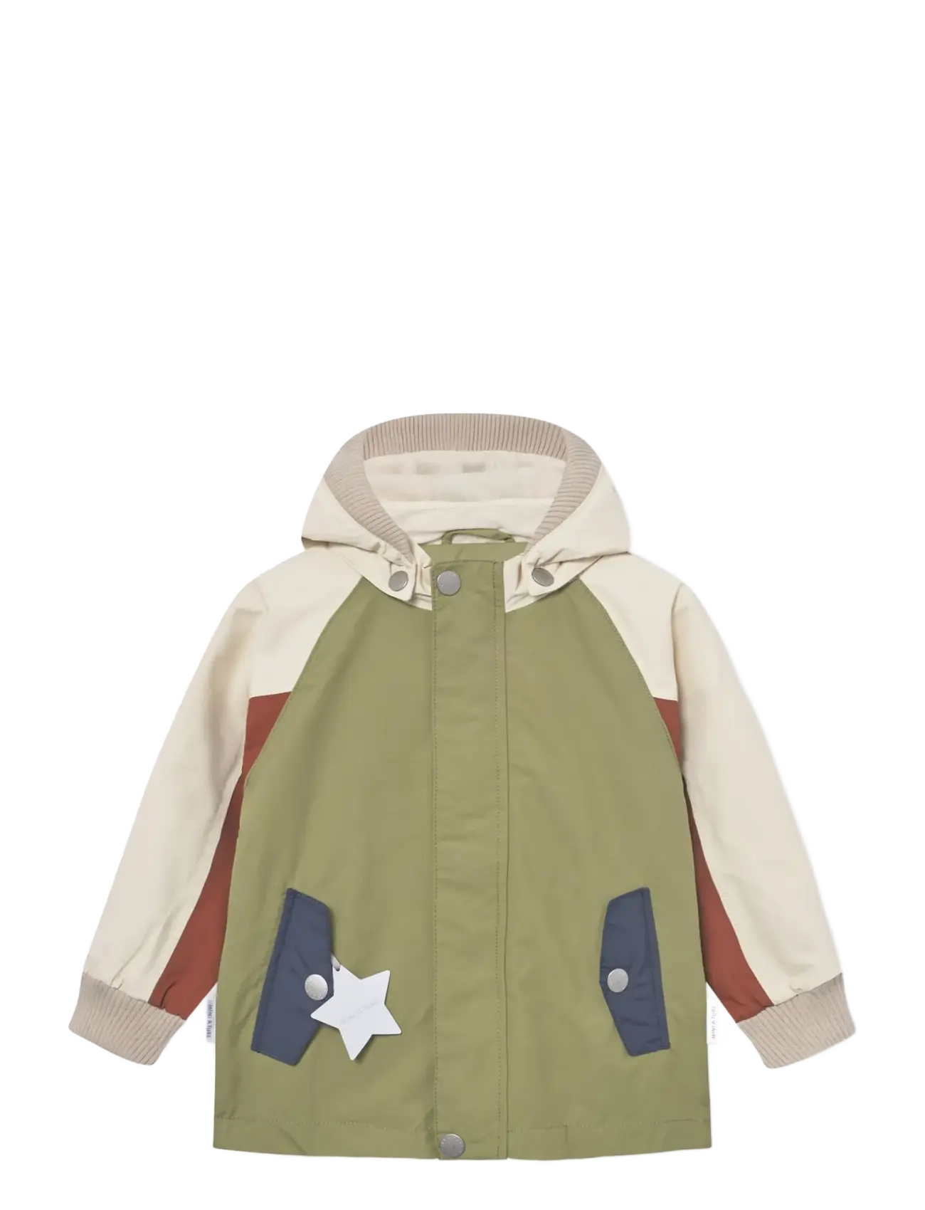 MINI A TURE MATWALLY fleece lined jacket. GRS - Fleecejakker - BOA GREEN COL B. / green
