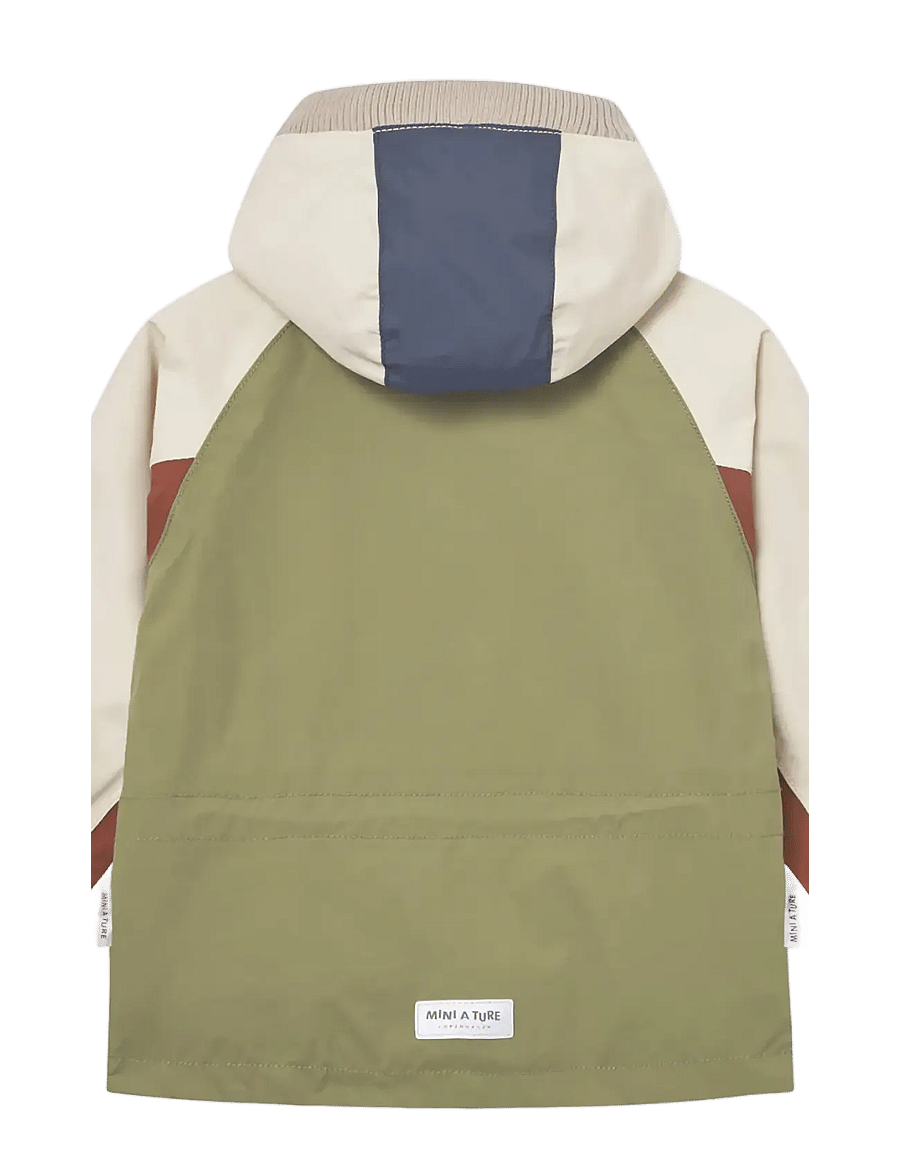 MINI A TURE - MATWALLY fleece lined jacket. GRS - winter jackets - boa green col b. - 1