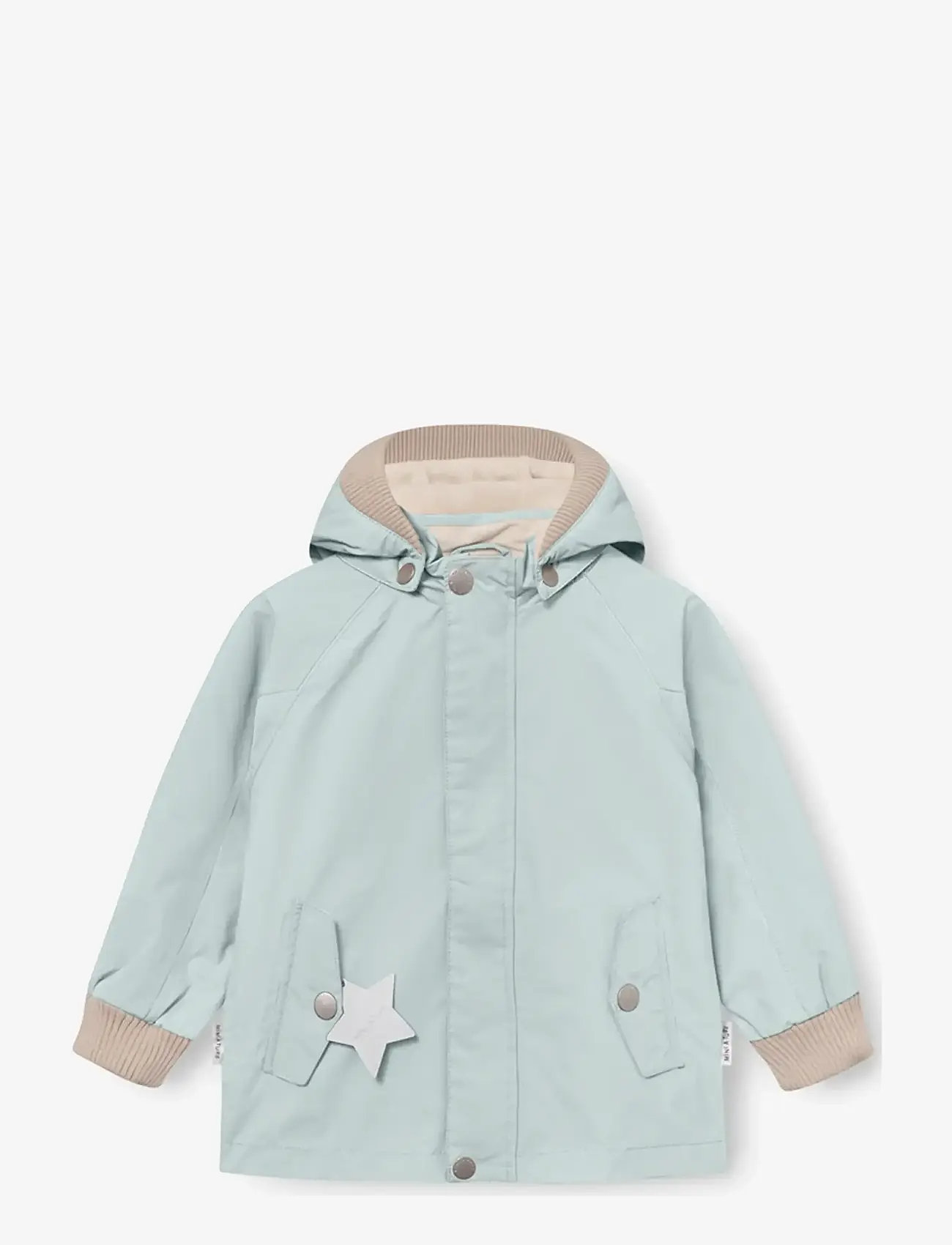 MINI A TURE - MATWALLY fleece lined jacket. GRS - cloud blue - 1
