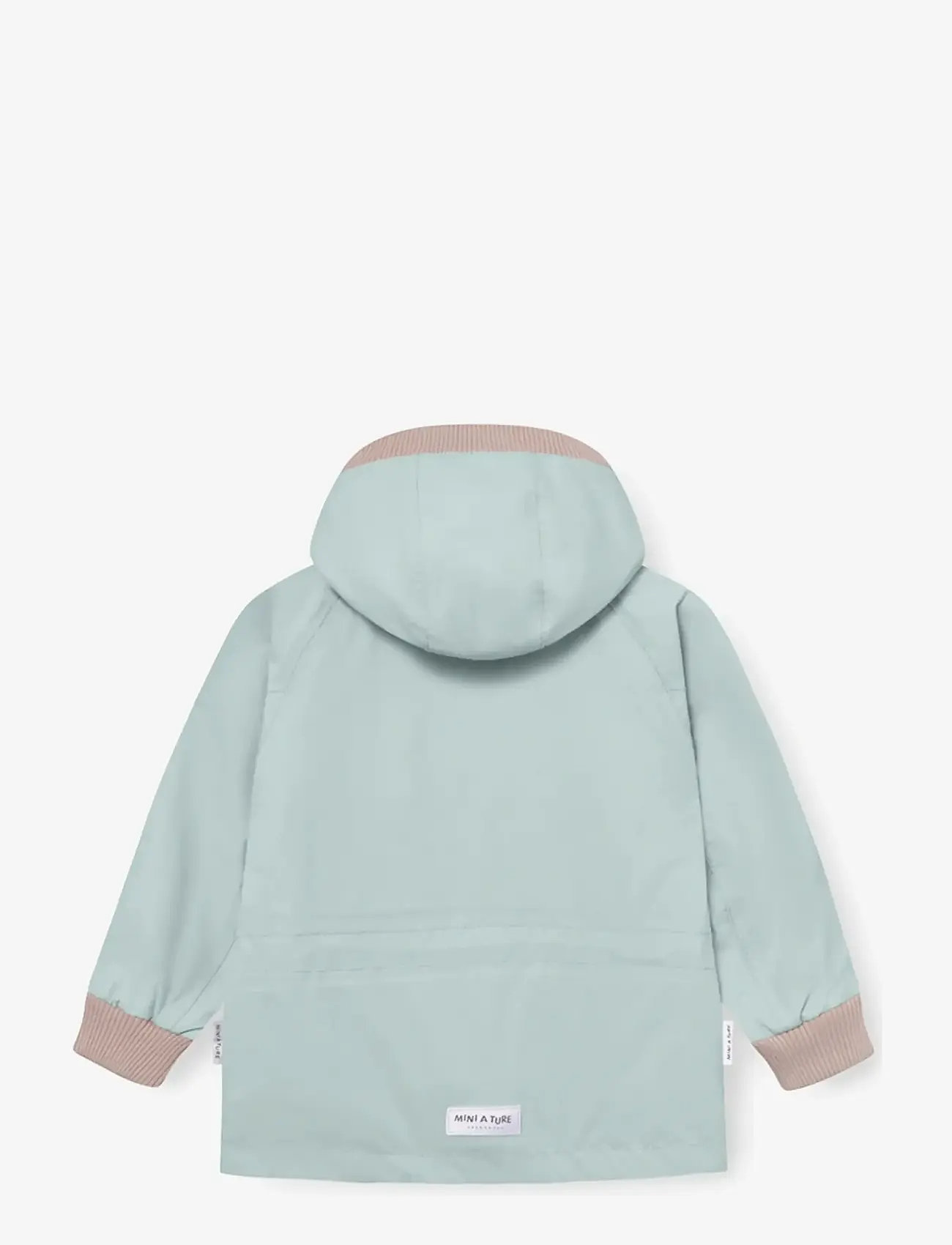 MINI A TURE - MATWALLY fleece lined jacket. GRS - cloud blue - 2