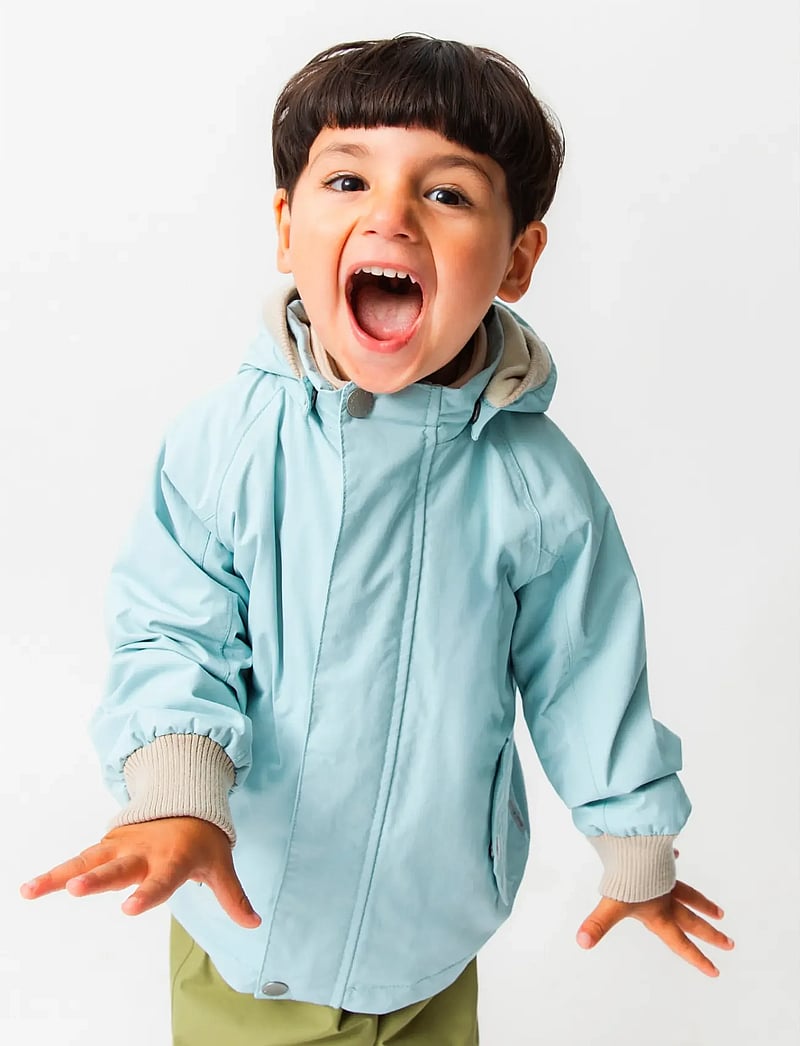 MINI A TURE - MATWALLY fleece lined jacket. GRS - cloud blue - 0