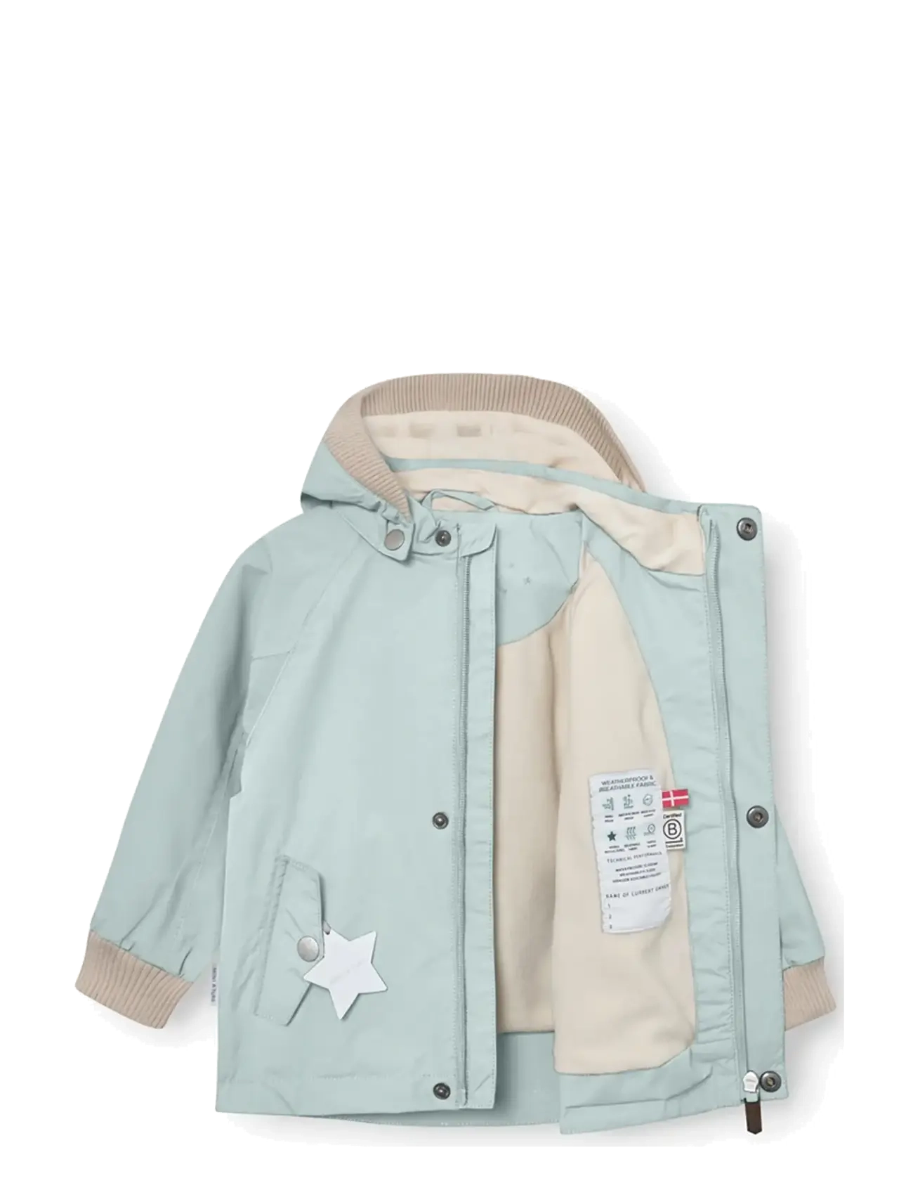 MINI A TURE - MATWALLY fleece lined jacket. GRS - winter jackets - cloud blue - 3