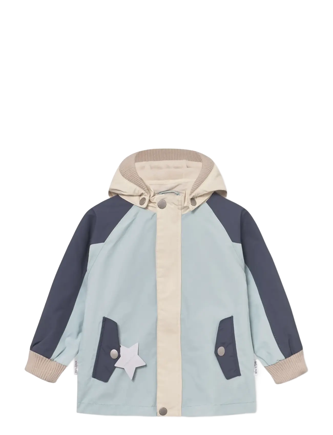 MINI A TURE MATWALLY fleece lined jacket. GRS - Vinterjakker - CLOUD BLUE COL. B. / blue