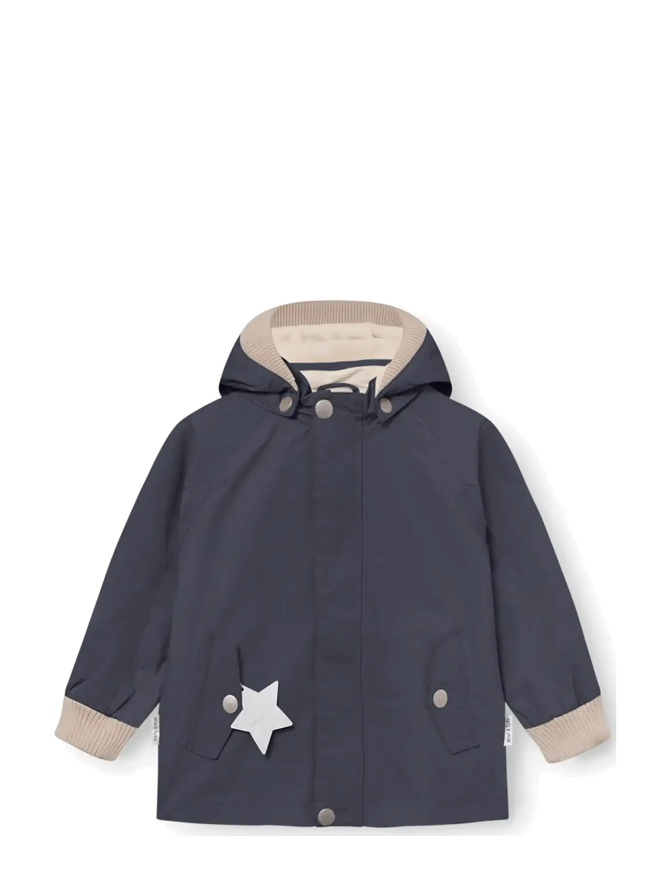 MINI A TURE MATWALLY fleece lined jacket. GRS - MINI A TURE - OMBRE BLUE / navy