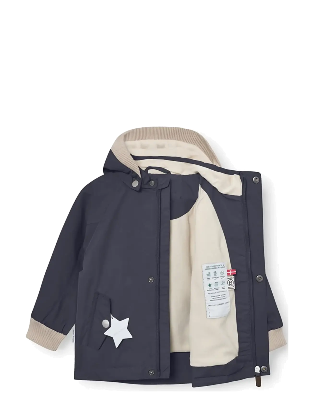 MINI A TURE - MATWALLY fleece lined jacket. GRS - winter jackets - ombre blue - 2