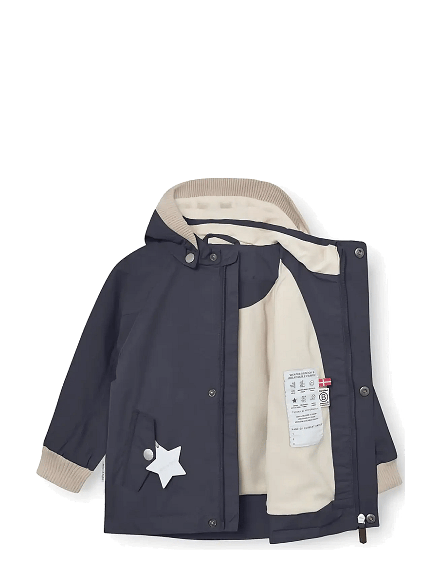 MINI A TURE - MATWALLY fleece lined jacket. GRS - winter jackets - ombre blue - 2