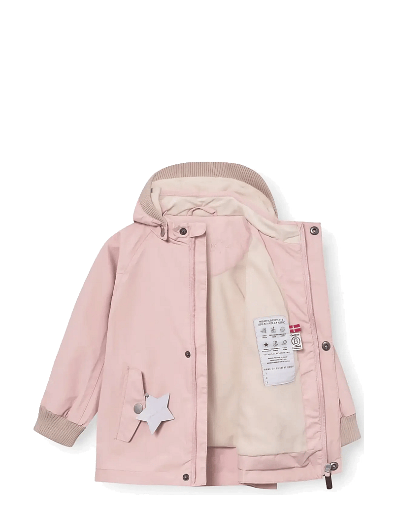 MINI A TURE - MATWALLY fleece lined jacket. GRS - fleecejacken - rose smoke - 2