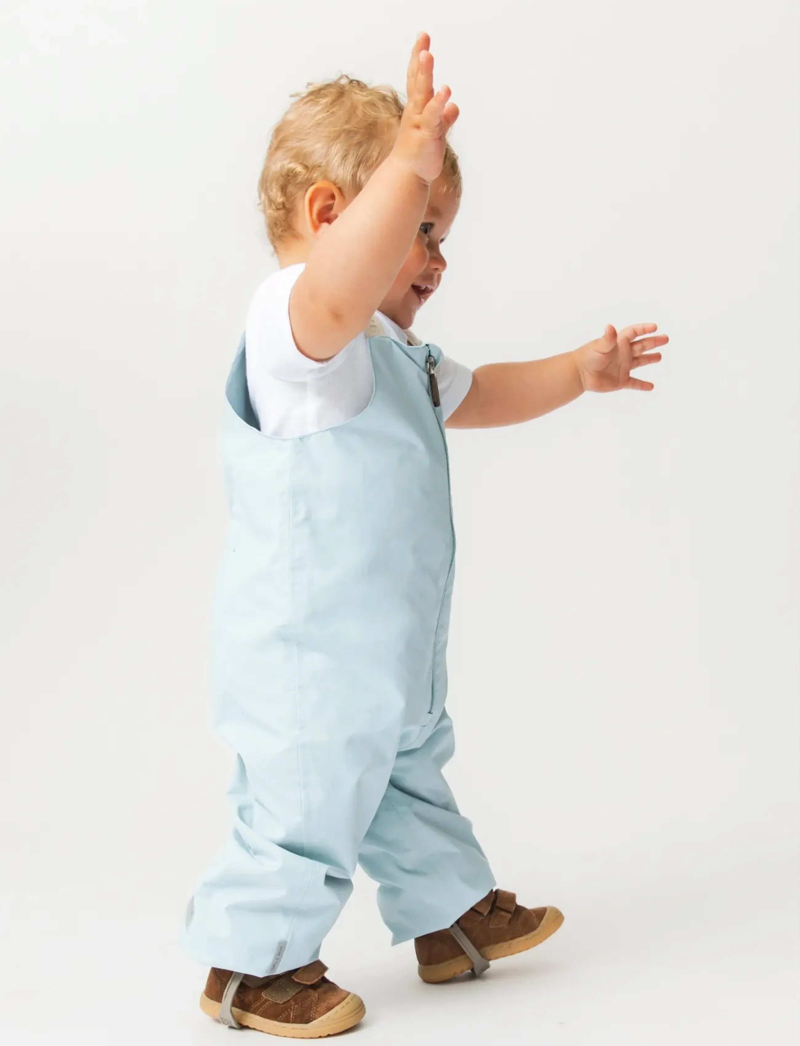MINI A TURE - MATWALENTAYA overalls. GRS - regenhose - cloud blue - 4
