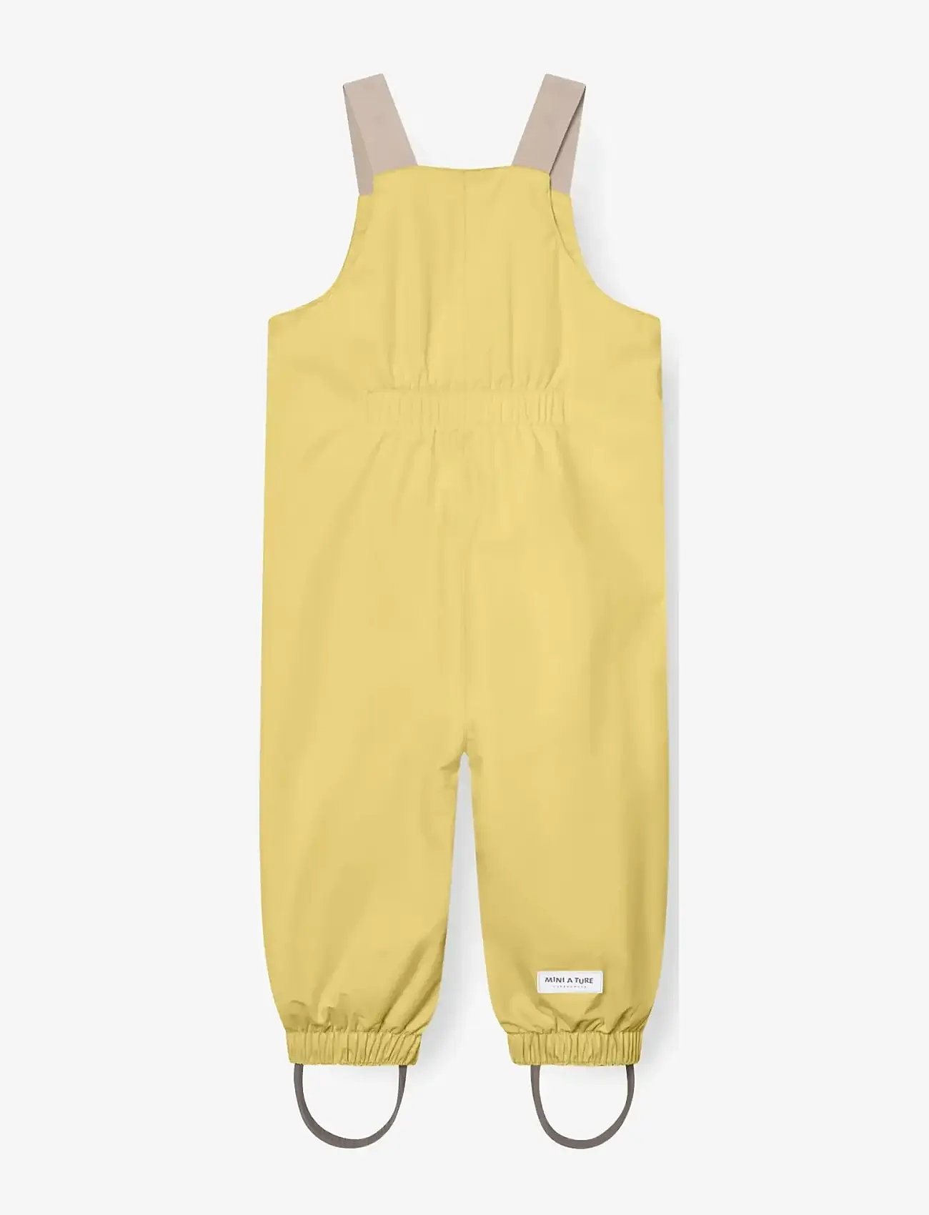 MINI A TURE - MATWALENTAYA overalls. GRS - vihmapüksid - dusky citron - 2