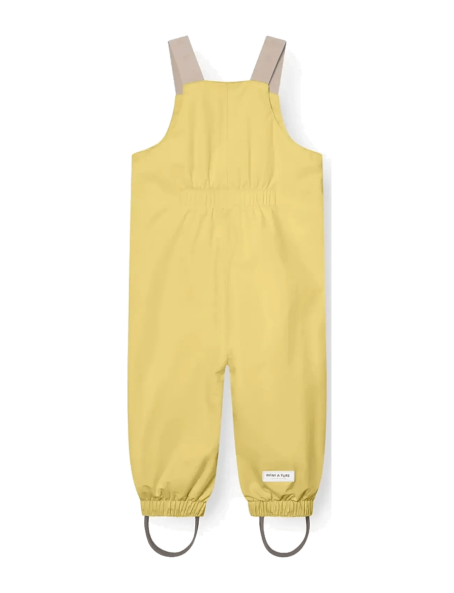 MINI A TURE - MATWALENTAYA overalls. GRS - regnbukser - dusky citron - 2