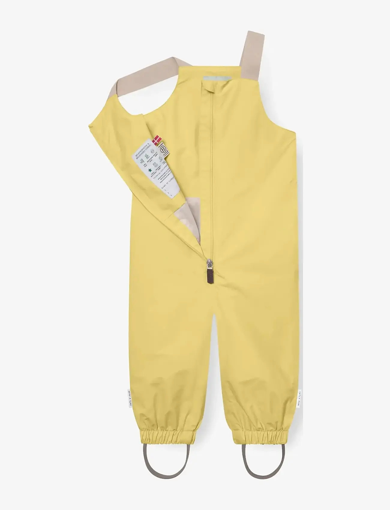 MINI A TURE - MATWALENTAYA overalls. GRS - vihmapüksid - dusky citron - 3