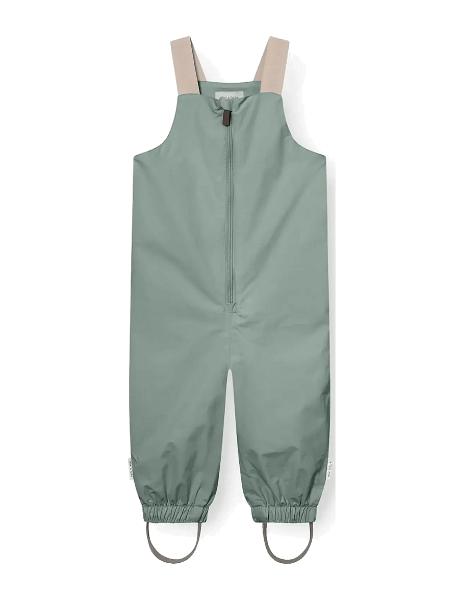 MINI A TURE - MATWALENTAYA overalls. GRS - rain trousers - granite green - 0
