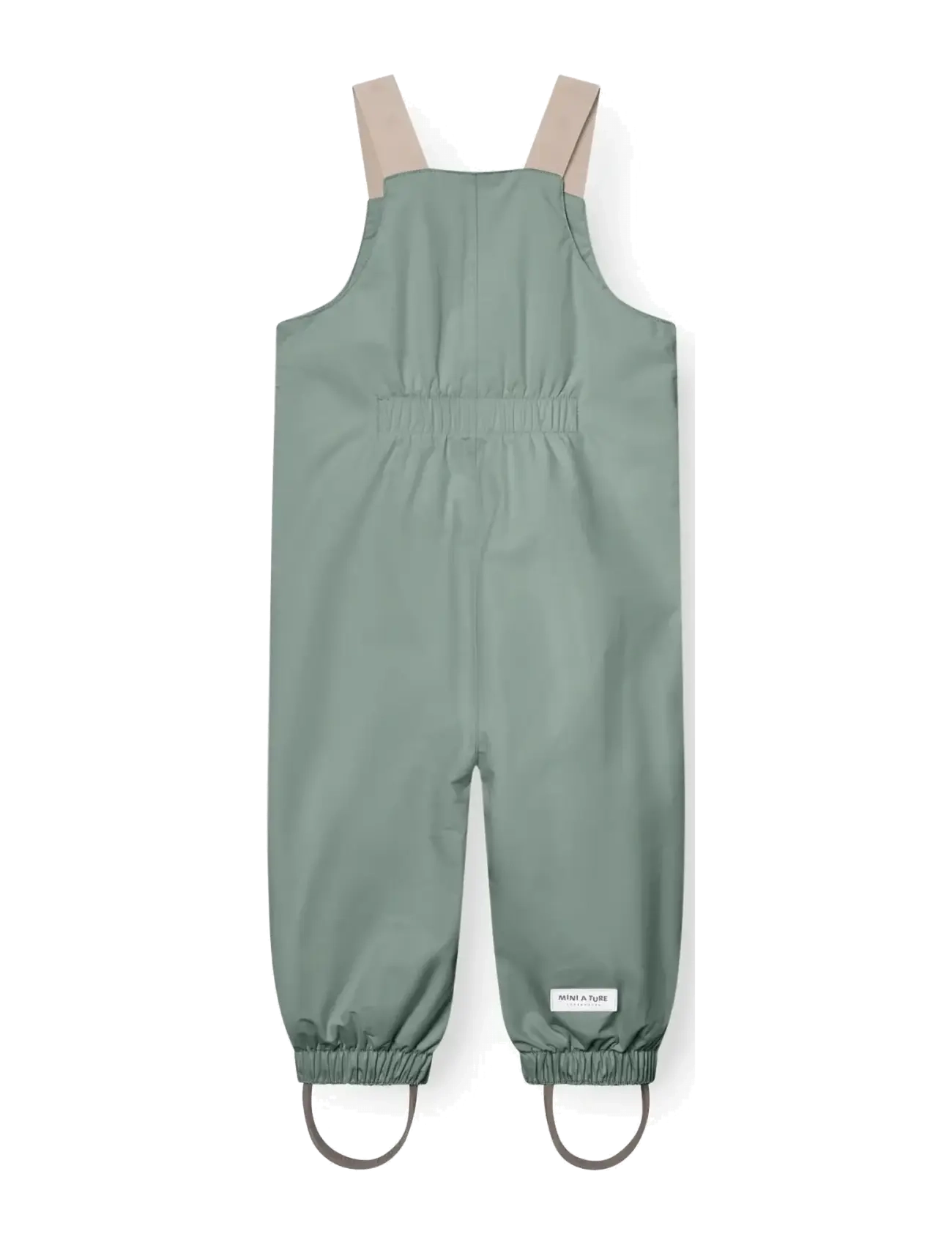 MINI A TURE - MATWALENTAYA overalls. GRS - rain trousers - granite green - 1