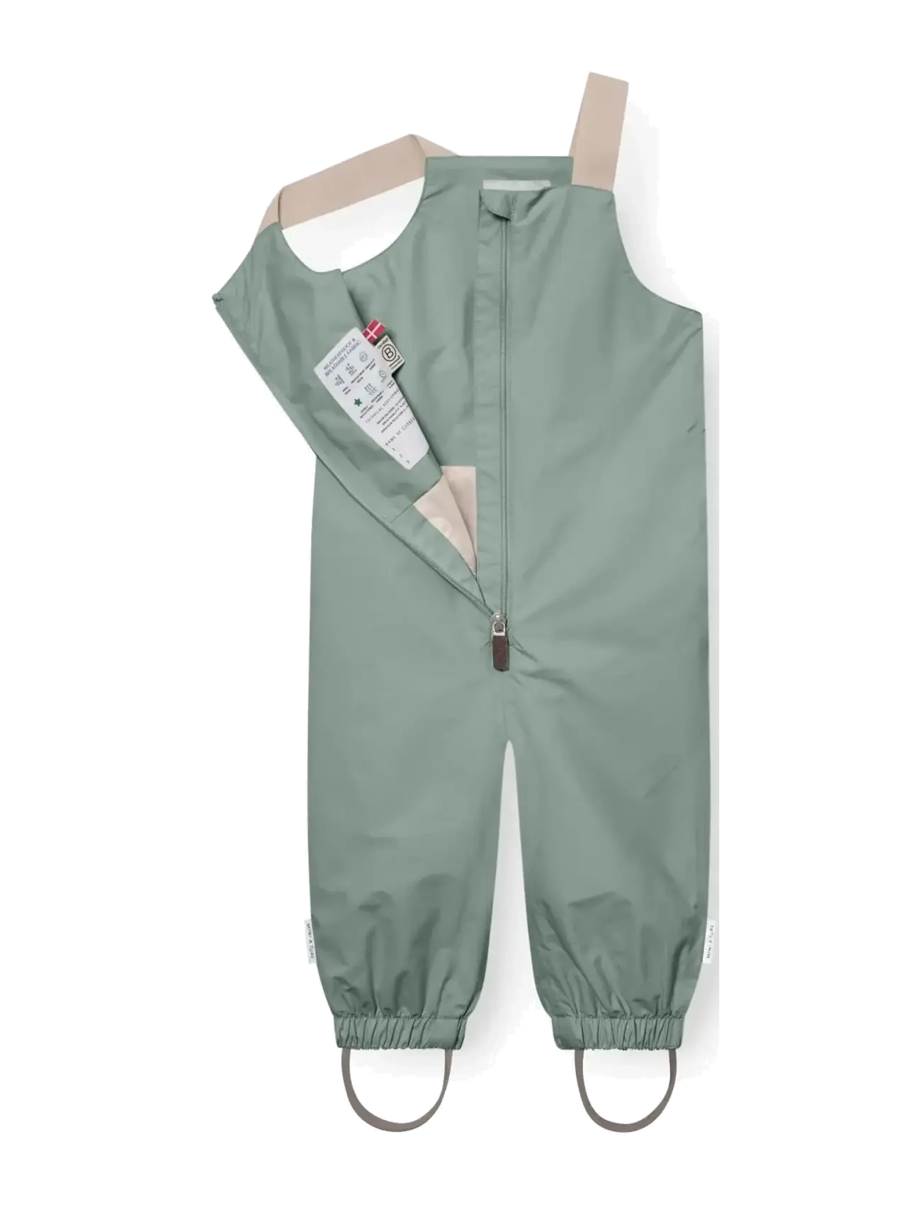 MINI A TURE - MATWALENTAYA overalls. GRS - rain trousers - granite green - 2