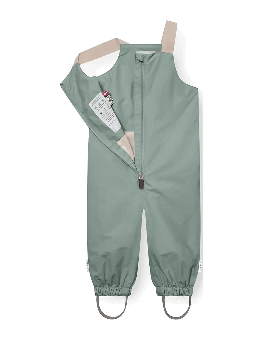 MINI A TURE - MATWALENTAYA overalls. GRS - rain trousers - granite green - 2