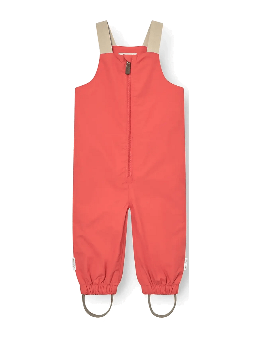 MINI A TURE - MATWALENTAYA overalls. GRS - regnbyxor - paprika red - 1
