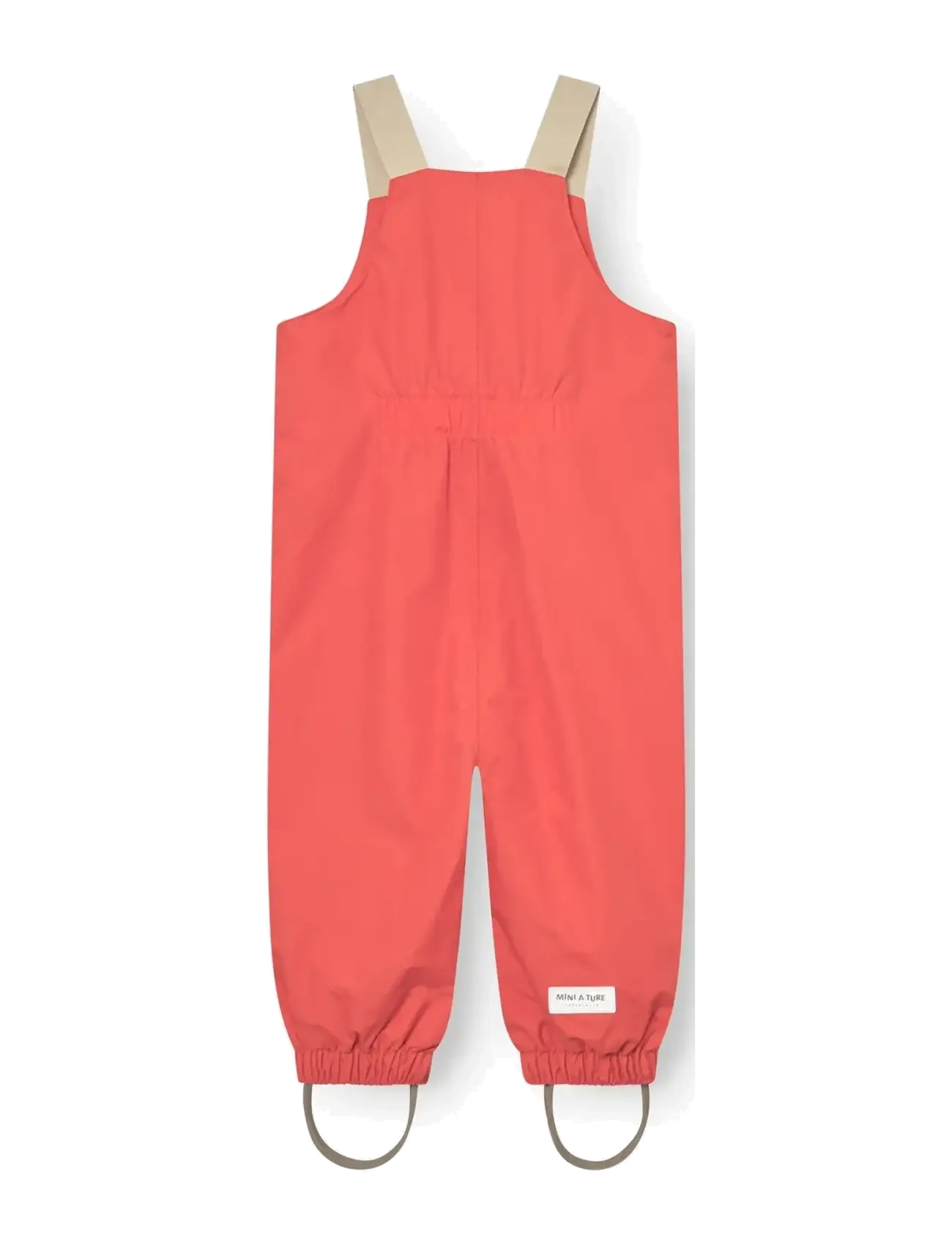 MINI A TURE - MATWALENTAYA overalls. GRS - regnbyxor - paprika red - 2