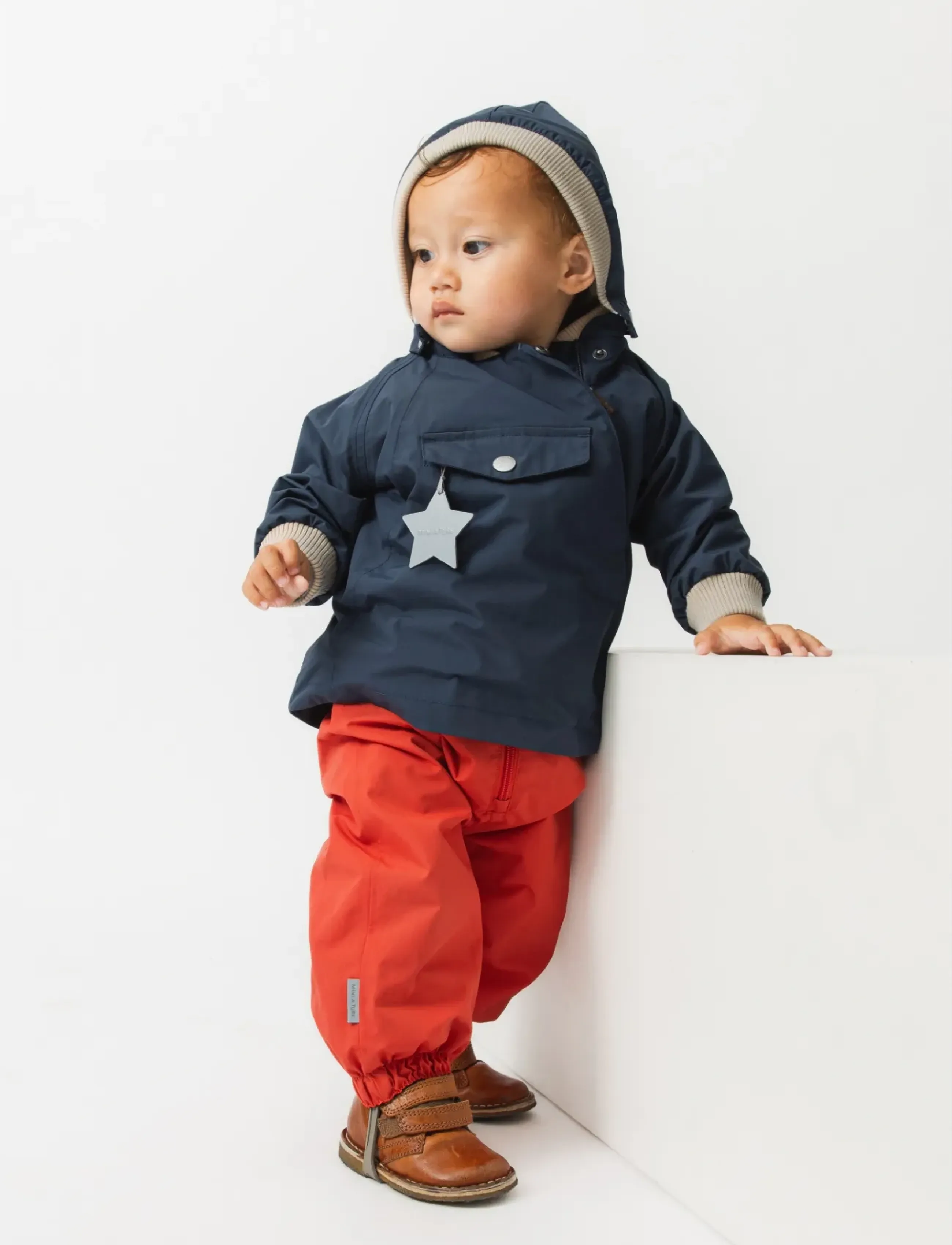 MINI A TURE Matwalentaya Overalls. Grs, 9M/74, Coral, Regntøj > Underdele, Børn