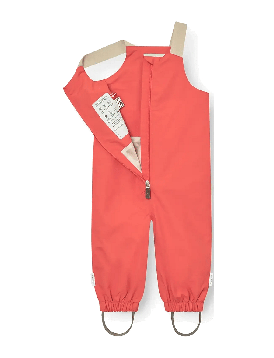 MINI A TURE - MATWALENTAYA overalls. GRS - regnbyxor - paprika red - 3