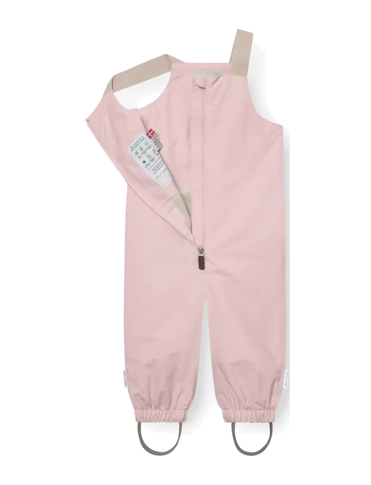 MINI A TURE - MATWALENTAYA overalls. GRS - regenhose - rose smoke - 2
