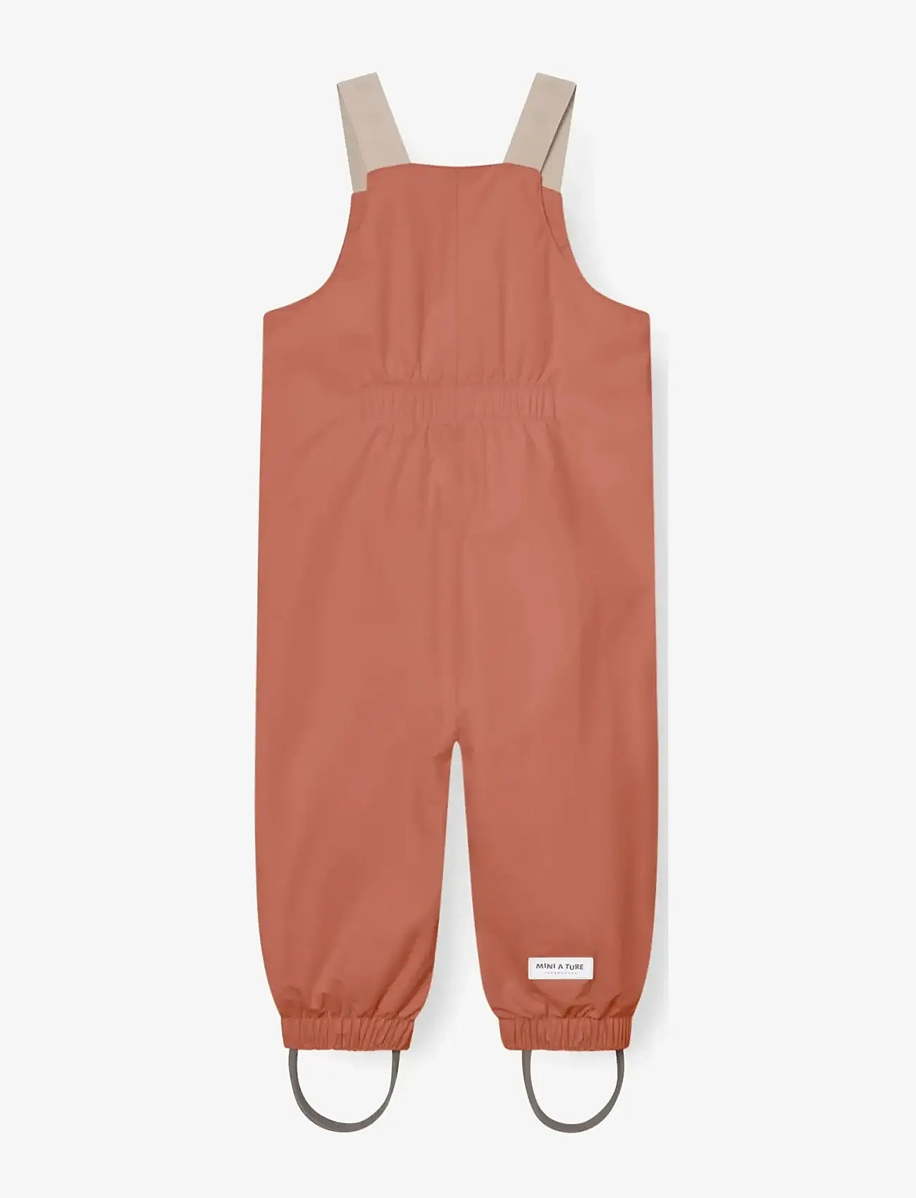 MINI A TURE - MATWALENTAYA overalls. GRS - regenhose - rustic brown - 1