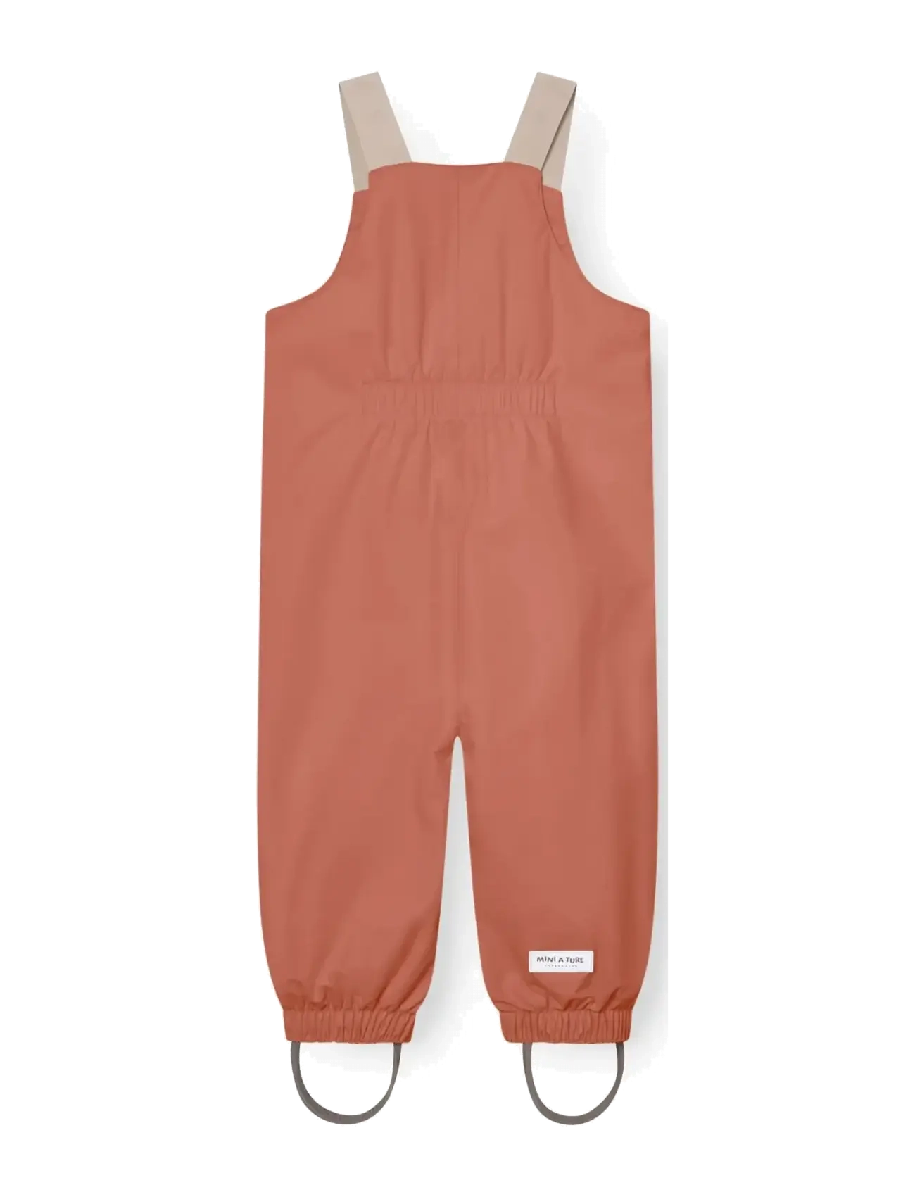 MINI A TURE - MATWALENTAYA overalls. GRS - regnbukser - rustic brown - 1
